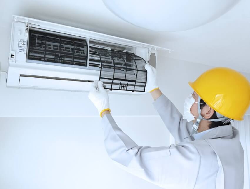 Manutenção preventiva de ar condicionado